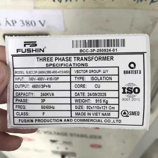 CÔNG TY TNHH SẢN XUẤT VÀ THƯƠNG MẠI FUSHIN